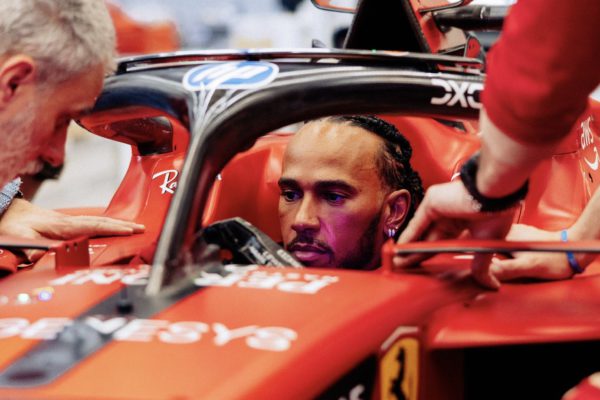 Hamilton crashes Ferrari in pre-season testing